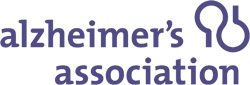 Alzheimer's Association logo for Alzheimer's care and support