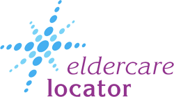 Elder Care Locator logo for finding senior care services