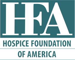 HFA (Hospice Foundation of America) logo for hospice care resources